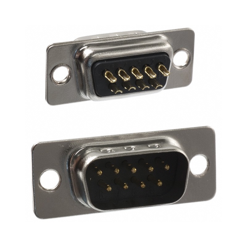 1 pcs : 171-009-103L001 - CONN D-SUB PLUG 9POS PNL MNT