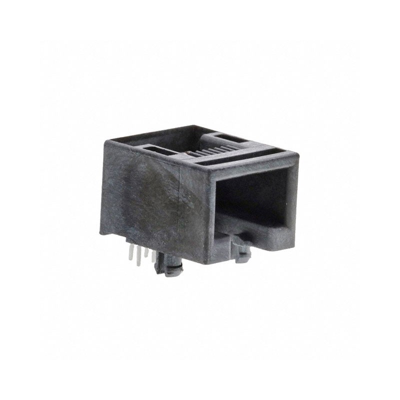 1 pcs : 0955012821 - CONN MOD JACK 8P8C R/A UNSHLD