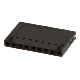 1 pcs : 487769-7 - CONN FFC RCPT HSG 9POS 2.54MM