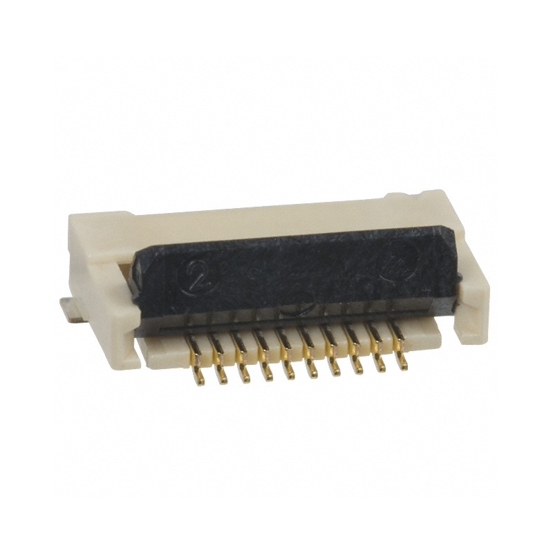 1 pcs : XF2M-1015-1A - CONN FPC 10POS 0.5MM R/A