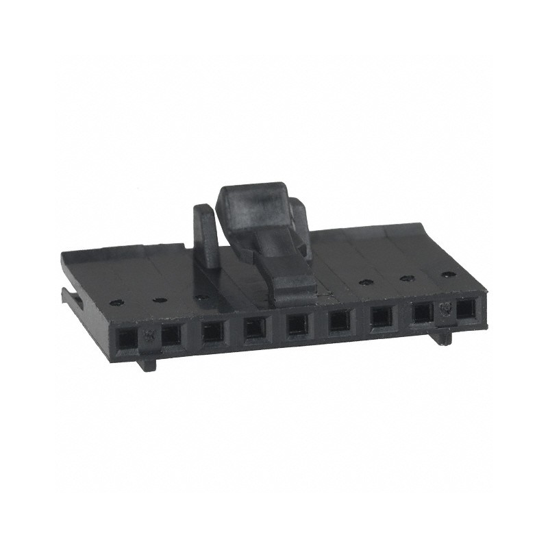 1 pcs : 487526-8 - CONN FFC RCPT HSG 9POS 2.54MM