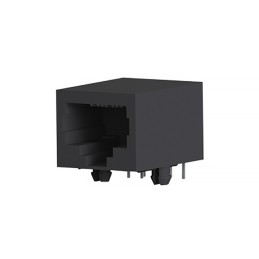 1 pcs : 948 - CONN MOD JACK 8P8C R/A UNSHLD