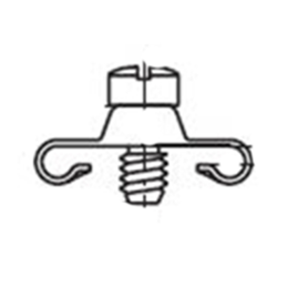 1 pcs : 1727040122 - FCT SPRING CLIP W/ SCREW