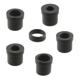 1 pcs : 747973-1 - CONN GROMMET DB25/37/50 BLACK