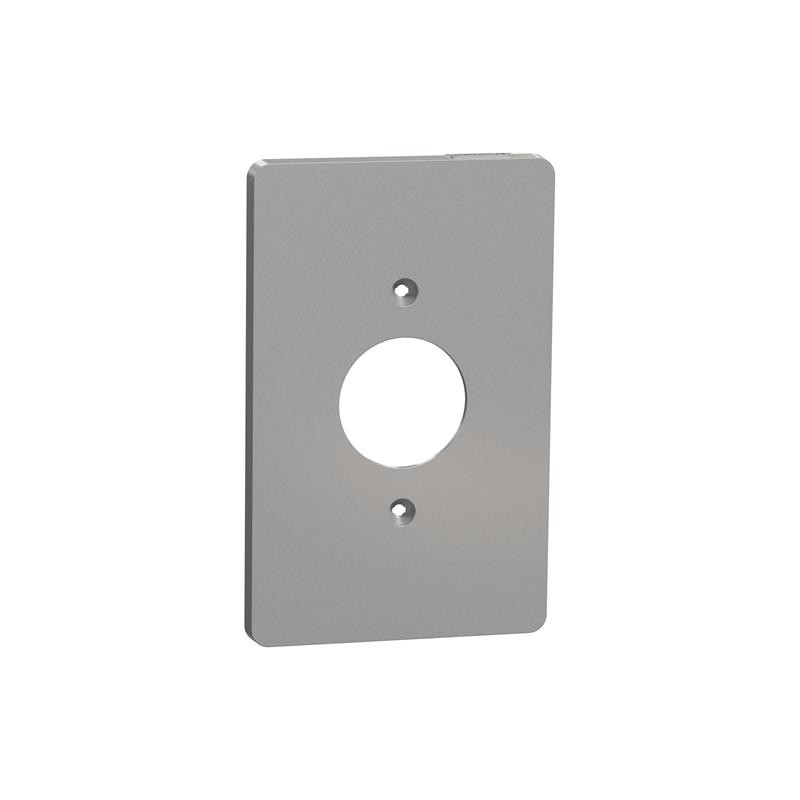 1 pcs : SQWS422001GY - 1 G MID+ SINGLE OUTLET WALL PLAT
