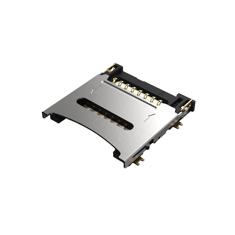 1 pcs : MEM2067-02-180-00-A - MICRO SD HINGED, SMT, 1.80MM PRO