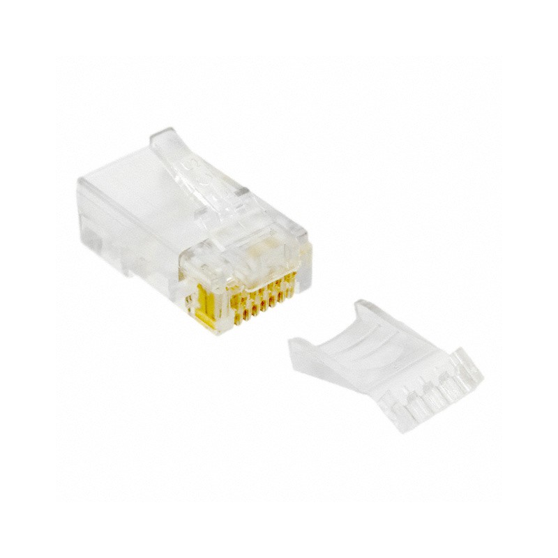 1 pcs : 943-SP-370808M2-A285 - CONN MOD PLUG 8P8C UNSHIELDED