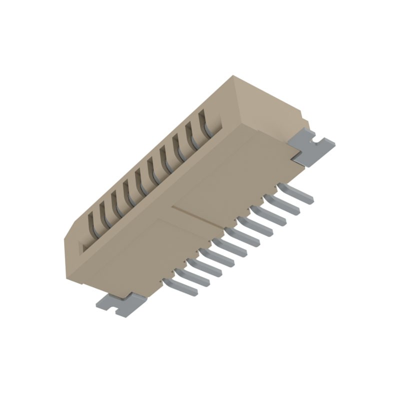 1 pcs : 686110188622 - CONN FPC TOP 10POS 1MM R/A