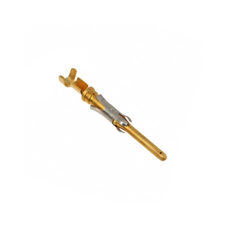 1 pcs : 66566-4 - CONN PIN 20-24AWG GOLD CRIMP