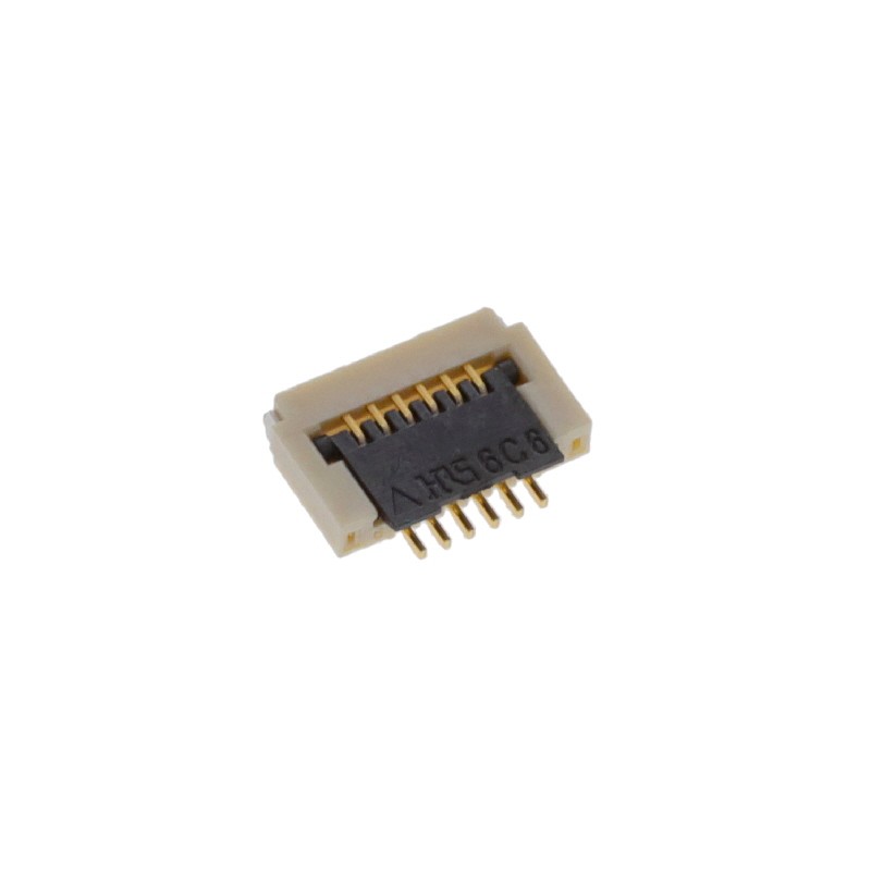 1 pcs : TF12S-6S-0.5SH(800) - CONN FPC BOTTOM 6POS 0.5MM R/A