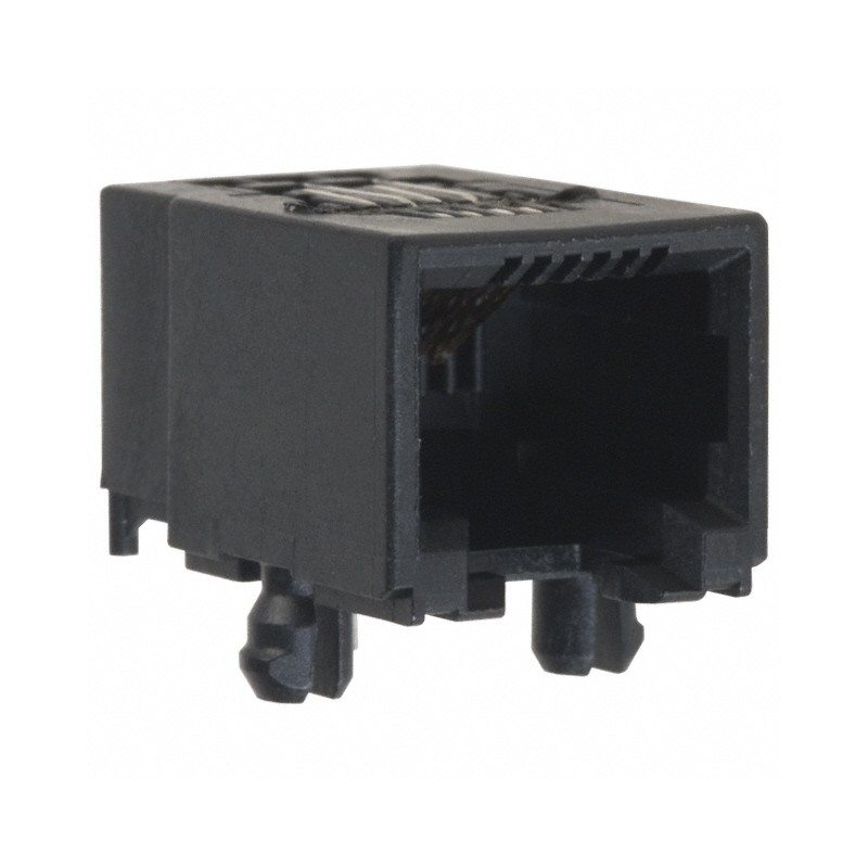 1 pcs : SS-7046-NF - CONN MOD JACK 6P4C R/A UNSHLD