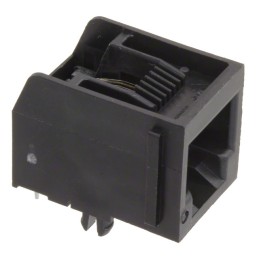 1 pcs : 0950097661 - CONN MOD JACK 6P6C R/A UNSHLD