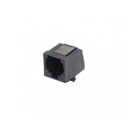 1 pcs : MHRJJ88NFRA - 8P8C SOCKET RIGHT ANGLE NO FLANG