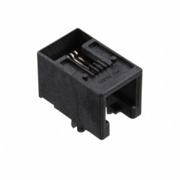 1 pcs : 0955012441 - CONN MOD JACK 4P4C R/A UNSHLD
