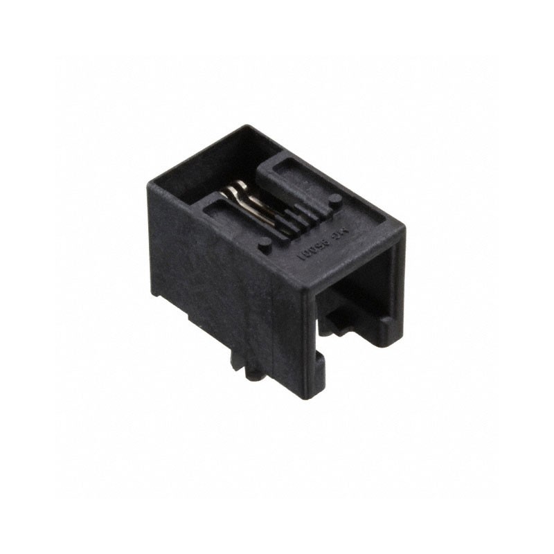 1 pcs : 0955012441 - CONN MOD JACK 4P4C R/A UNSHLD