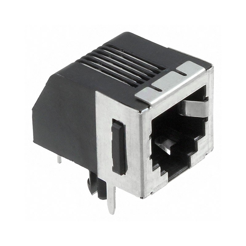 1 pcs : 5555154-4 - CONN MOD JACK 6P6C R/A SHIELDED