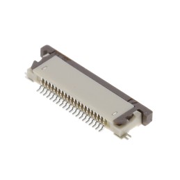 1 pcs : 086210020340800+ - CONN FFC BOTTOM 20POS 0.5MM R/A