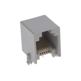 1 pcs : GLX-N-66M - CONN MOD JACK 6P6C R/A UNSHLD