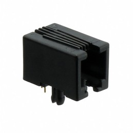 1 pcs : GMX-N-44 - CONN MOD JACK 4P4C R/A UNSHLD