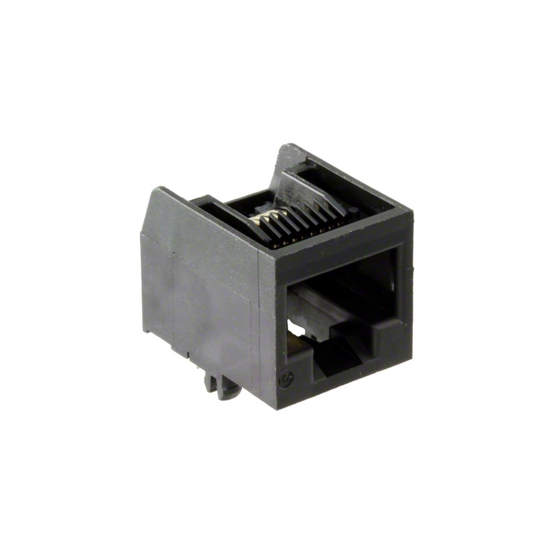 1 pcs : 0950097887 - CONN MOD JACK 8P8C R/A UNSHLD