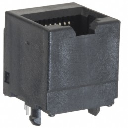 1 pcs : SS-650810-A-NF - CONN MOD JACK 8P8C VERT UNSHLD