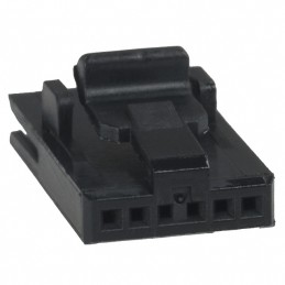 1 pcs : 487545-3 - CONN FFC RCPT HSG 6POS 1.27MM