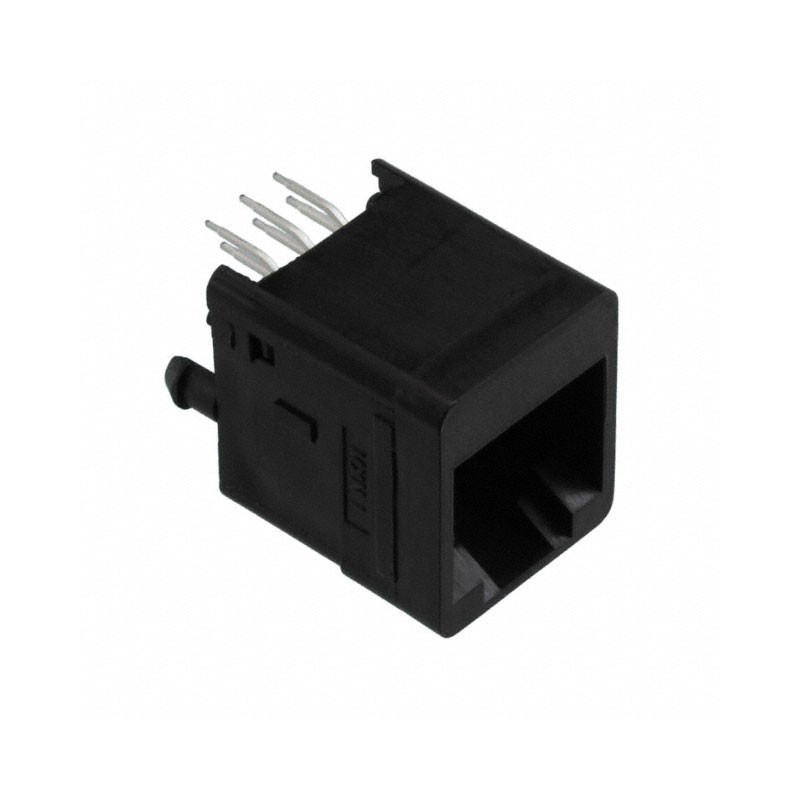 1 pcs : 0424106170 - CONN MOD JACK 6P6C VERT UNSHLD