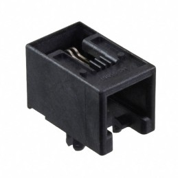 1 pcs : 0955016449 - CONN MOD JACK 4P4C R/A UNSHLD