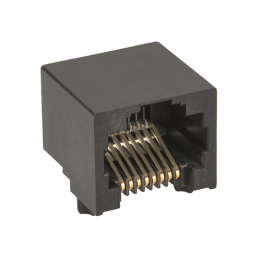 1 pcs : 0443800001 - CONN MOD JACK 8P8C R/A UNSHLD