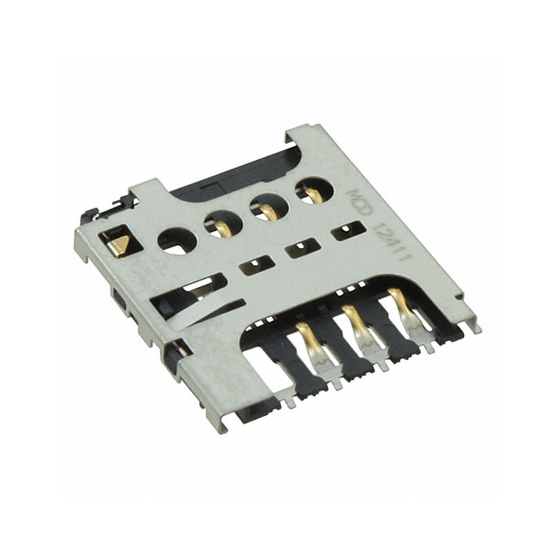 1 pcs : 0787270001 - CONN MICRO SIM CARD PUSH-PULL