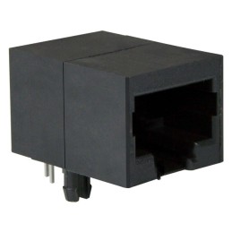 1 pcs : GSX-N-88 - MODJACK RT&lt 8P8C BLACK ROHS COMP