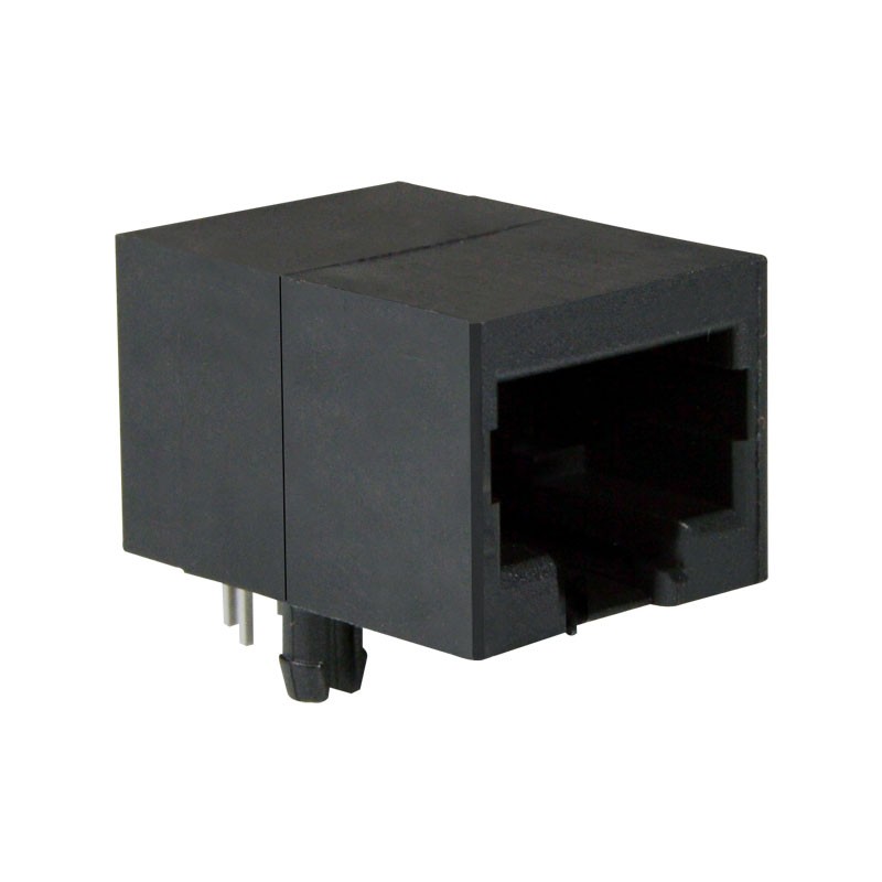 1 pcs : GSX-N-88 - MODJACK RT&lt 8P8C BLACK ROHS COMP