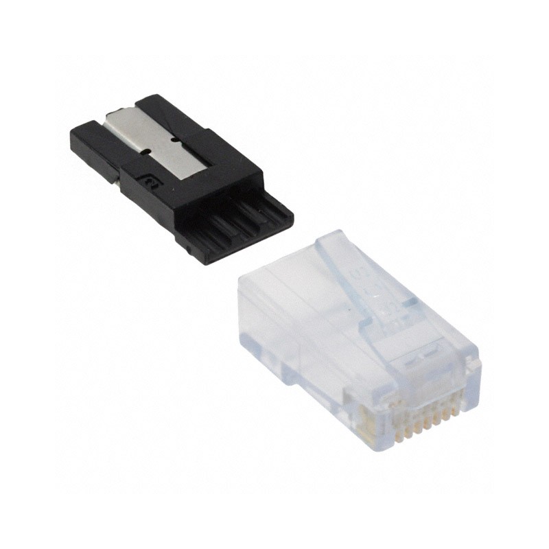 1 pcs : SS-39100-002 - CONN MOD PLUG 8P8C UNSHIELDED