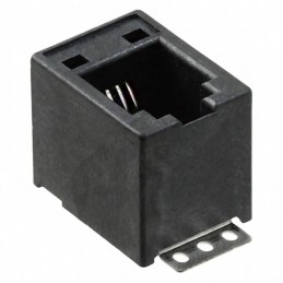 1 pcs : 0855135116 - CONN MOD JACK 4P4C VERT UNSHLD