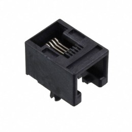 1 pcs : 0955012641 - CONN MOD JACK 6P4C R/A UNSHLD