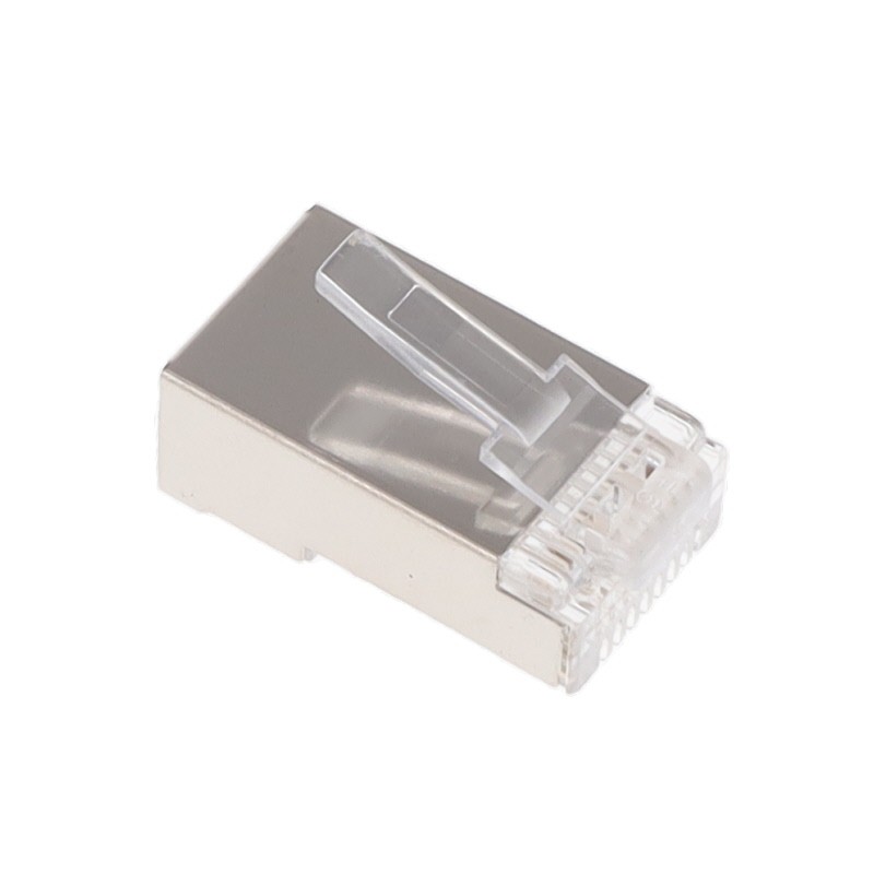 1 pcs : MPS88RX-1000 - MOD PLUG 8P8C SHIELDED ROUND STR