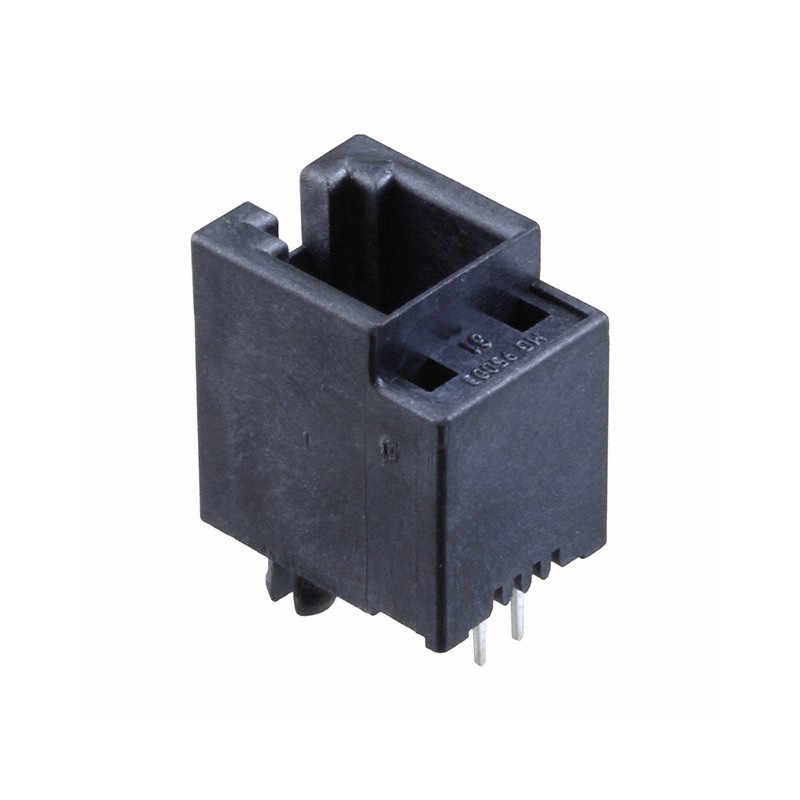 1 pcs : 0955032441 - CONN MOD JACK 4P4C VERT UNSHLD