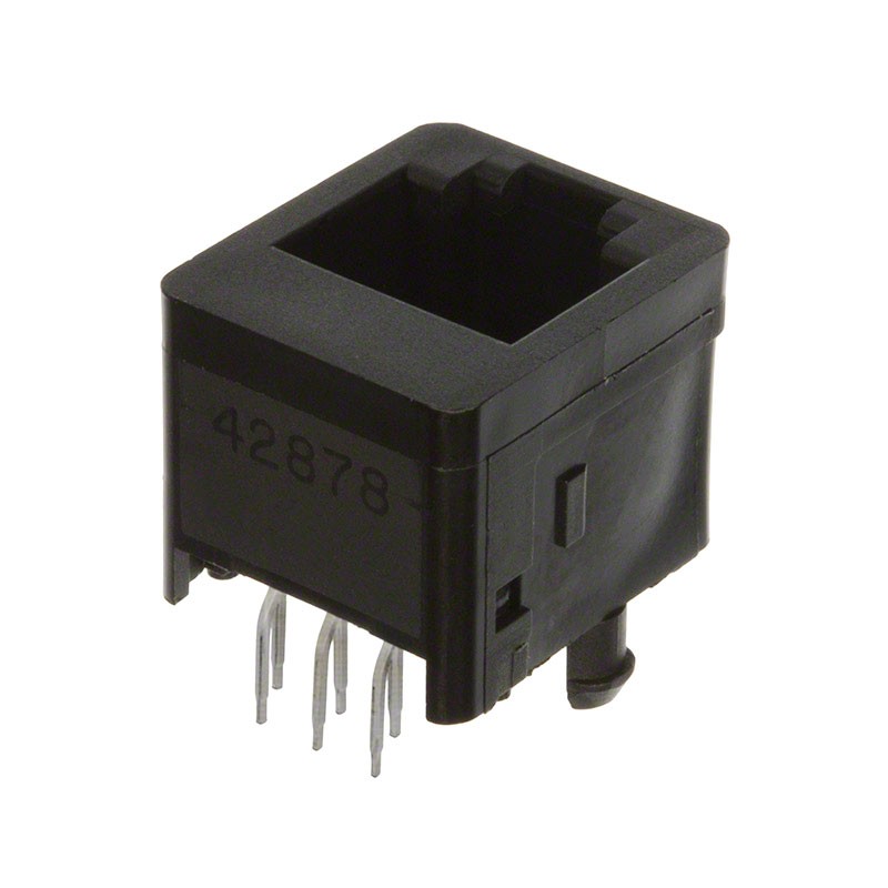 1 pcs : 0428786218 - CONN MOD JACK 6P6C VERT UNSHLD