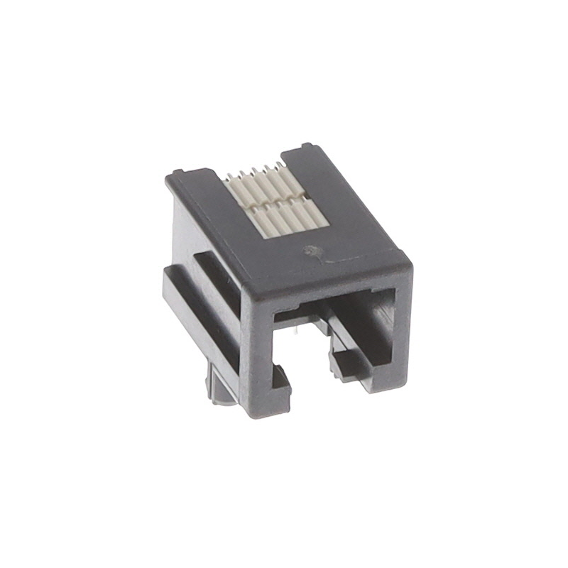 1 pcs : 1-215876-3 - CONN MOD JACK 6P6C R/A UNSHLD