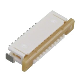 1 pcs : 0522711069 - CONN FPC BOTTOM 10POS 1MM R/A