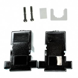 1 pcs : 956-009-020R121 - CONN BACKSHELL 9POS 180DEG SHLD