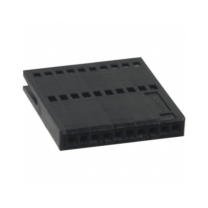 1 pcs : 487544-7 - CONN FFC RCPT HSG 10POS 1.27MM