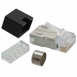 1 pcs : 943-SP-370808SM2-A264 - CONN MOD PLUG 8P8C SHIELDED