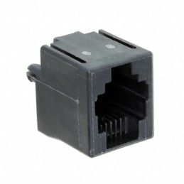 1 pcs : 1-5406010-2 - CONN MOD JACK 6P6C R/A UNSHLD