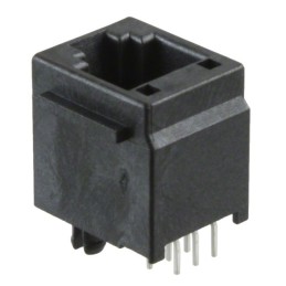 1 pcs : 0955222667 - CONN MOD JACK 6P6C VERT UNSHLD