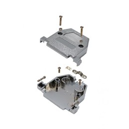 1 pcs : MHCCOV-9-SC-MP - 9 WAY D-SUB HOOD METPLAS TOP ENT