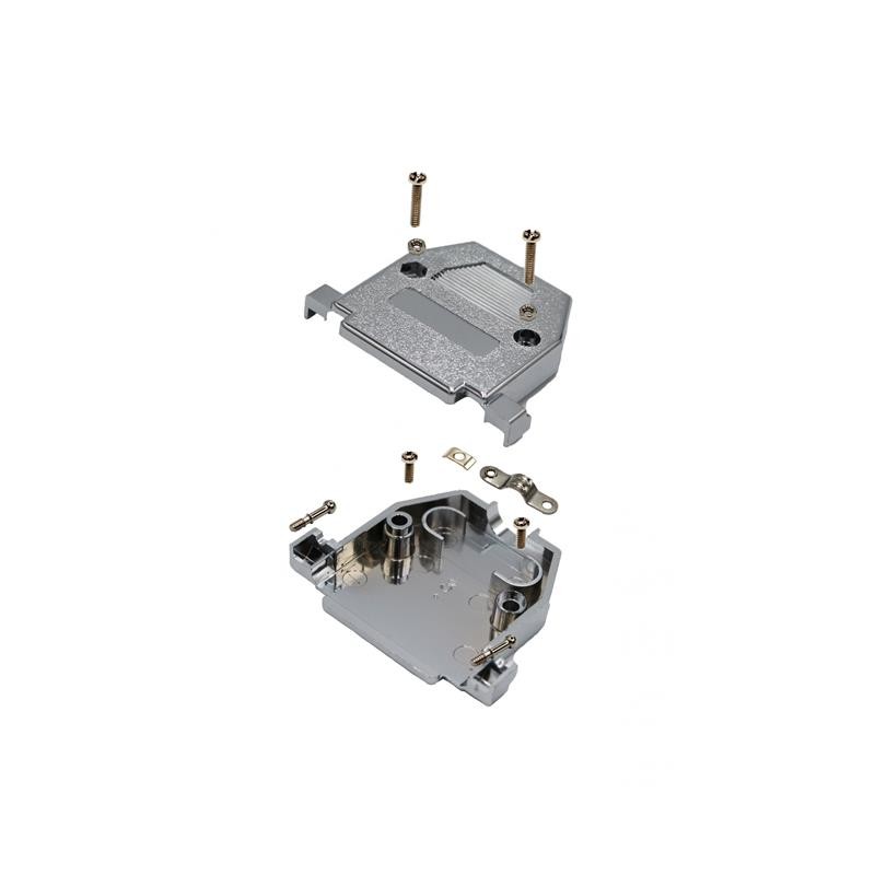 1 pcs : MHCCOV-9-SC-MP - 9 WAY D-SUB HOOD METPLAS TOP ENT