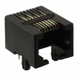 1 pcs : 615008137121 - CONN MOD JACK 8P8C R/A UNSHLD