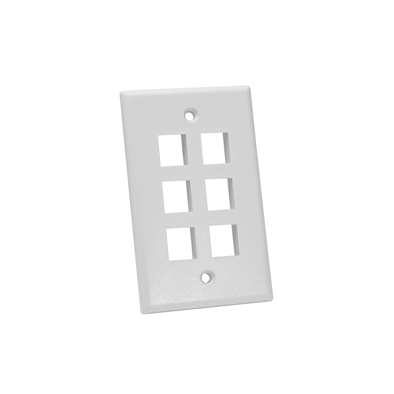 1 pcs : NFP-1068 - KEYSTONE WALL PLATE SINGLEGANG