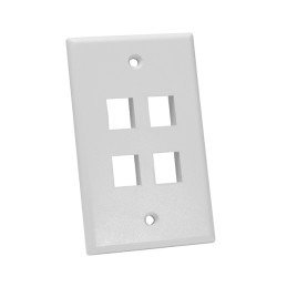 1 pcs : NFP-1048 - KEYSTONE WALL PLATE SINGLEGANG